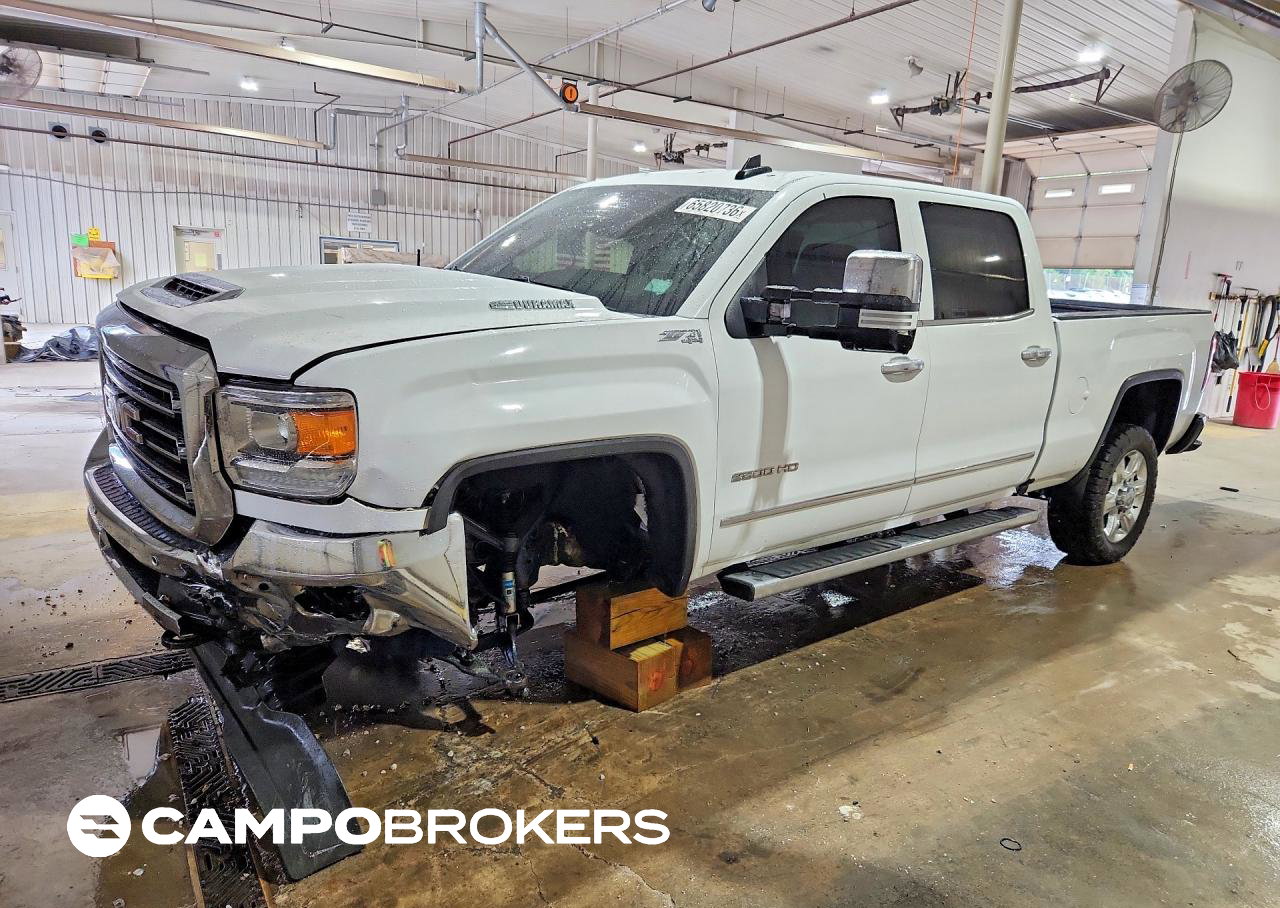 2019 Gmc Sierra K2500 Slt, uszkodzenie: Przód, Copart lot 65820736