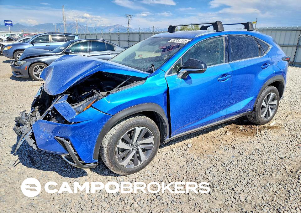 2019 Lexus Nx 300 Base, uszkodzenie: Przód, Copart lot 59731306