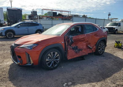 2019 Lexus Ux 200, daño Lateral, Copart lote 59384756