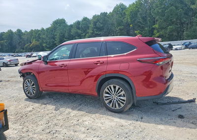 2024 Toyota Highlander Platinum, пошкодження: Передня частина, Copart лот 66402056, фото 2 з 6