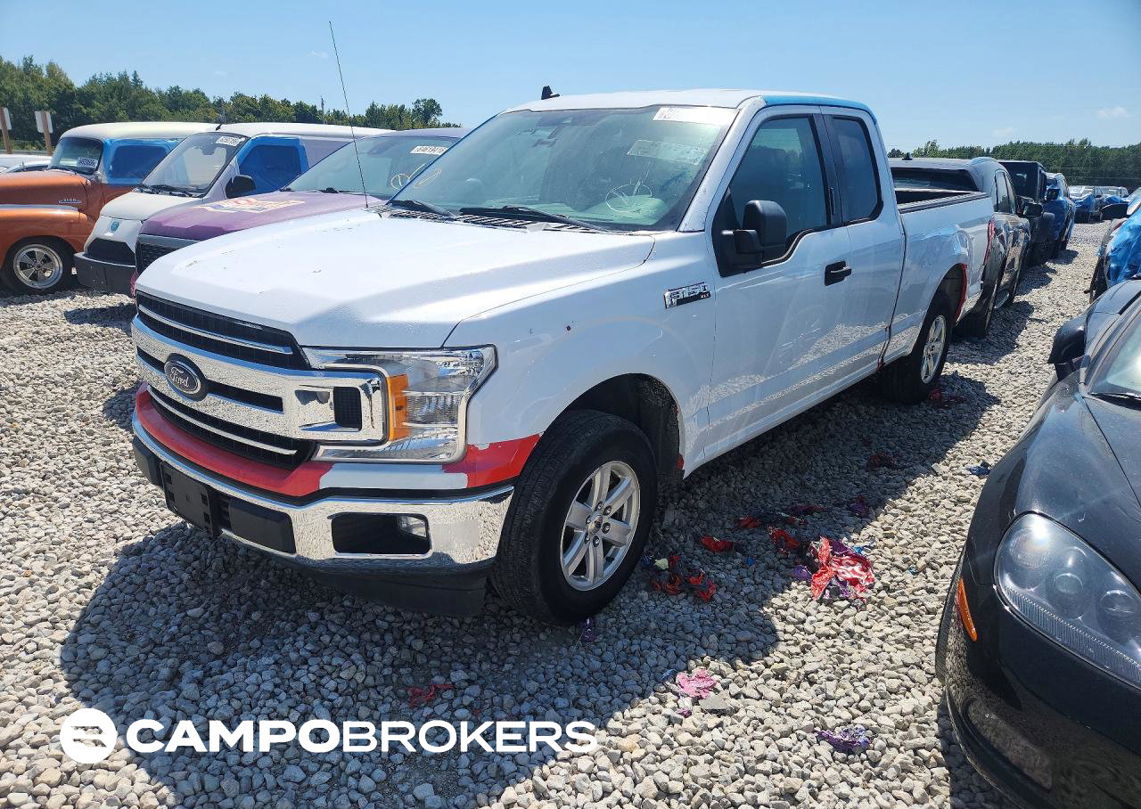 2019 Ford F150 Super Cab, daño Desgaste normal, Copart lote 62815116