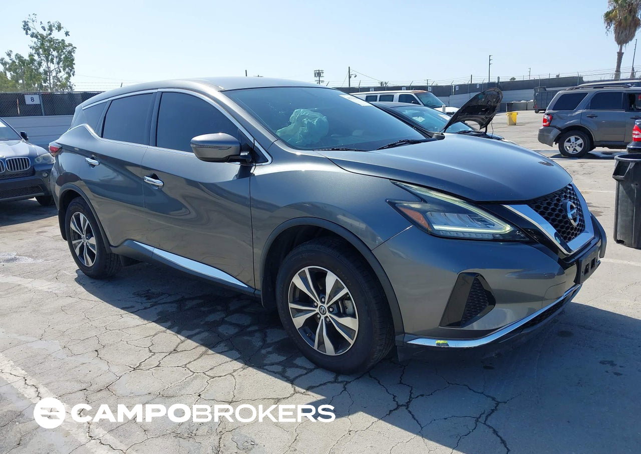 2019 Nissan Murano S, пошкодження: Днище, Iaai лот 45753565