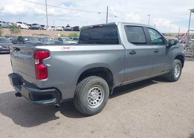 2023 Chevrolet Silverado 1500 4wd  Short Bed Wt, Normal Wear & Tear damage, Iaai lot 45434900, photo 4 of 6