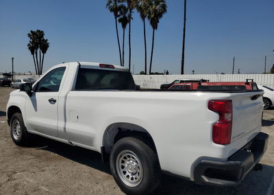 2025 Chevrolet Silverado C1500, daño Incendio, Copart lote 52112475, foto 2 de 6
