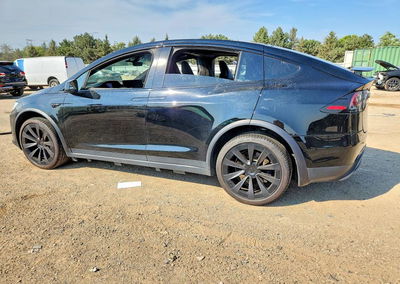 2022 Tesla Model X, daño Bajos, Copart lote 66450246, foto 2 de 6