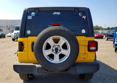 2020 Jeep Wrangler Unlimited Sport, daño Frontal, Copart lote 66147426, foto 6 de 13