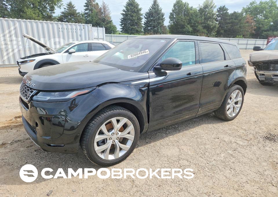 2020 Land Rover Range Rover Evoque Se, daño Frontal, Copart lote 65664946