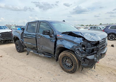 2021 Chevrolet Silverado K1500 Lt Trail Boss, daño Lateral, Copart lote 65810806, foto 4 de 6