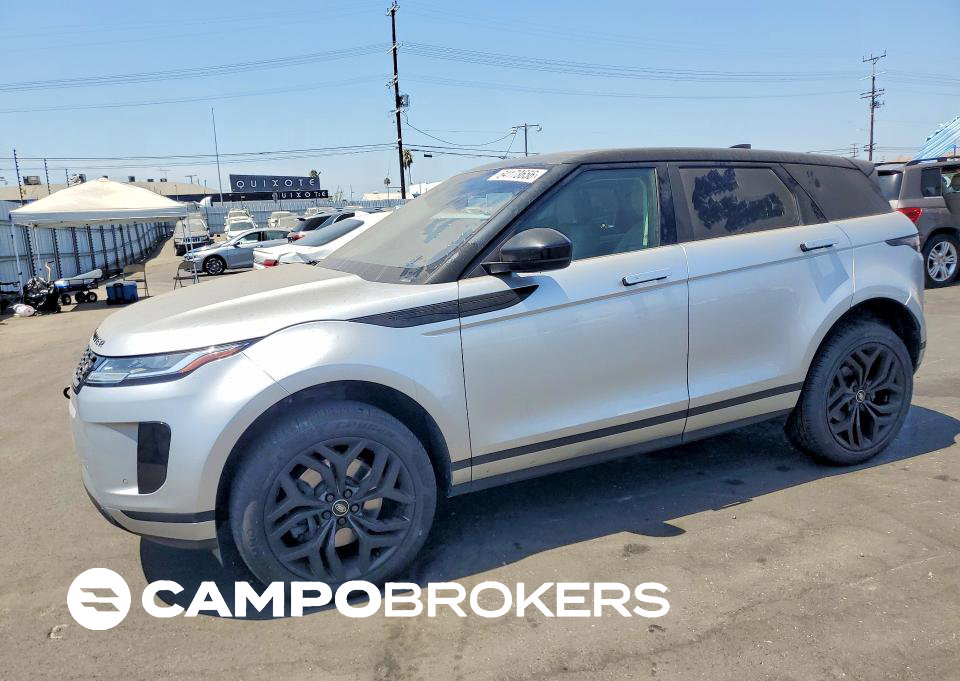 2020 Land Rover Range Rover Evoque S, daño Abolladuras/rayones menores, Copart lote 64173656