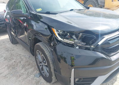 2021 Honda Cr-v Awd Ex, daño Frontal derecho, Iaai lote 45652954, foto 6 de 17