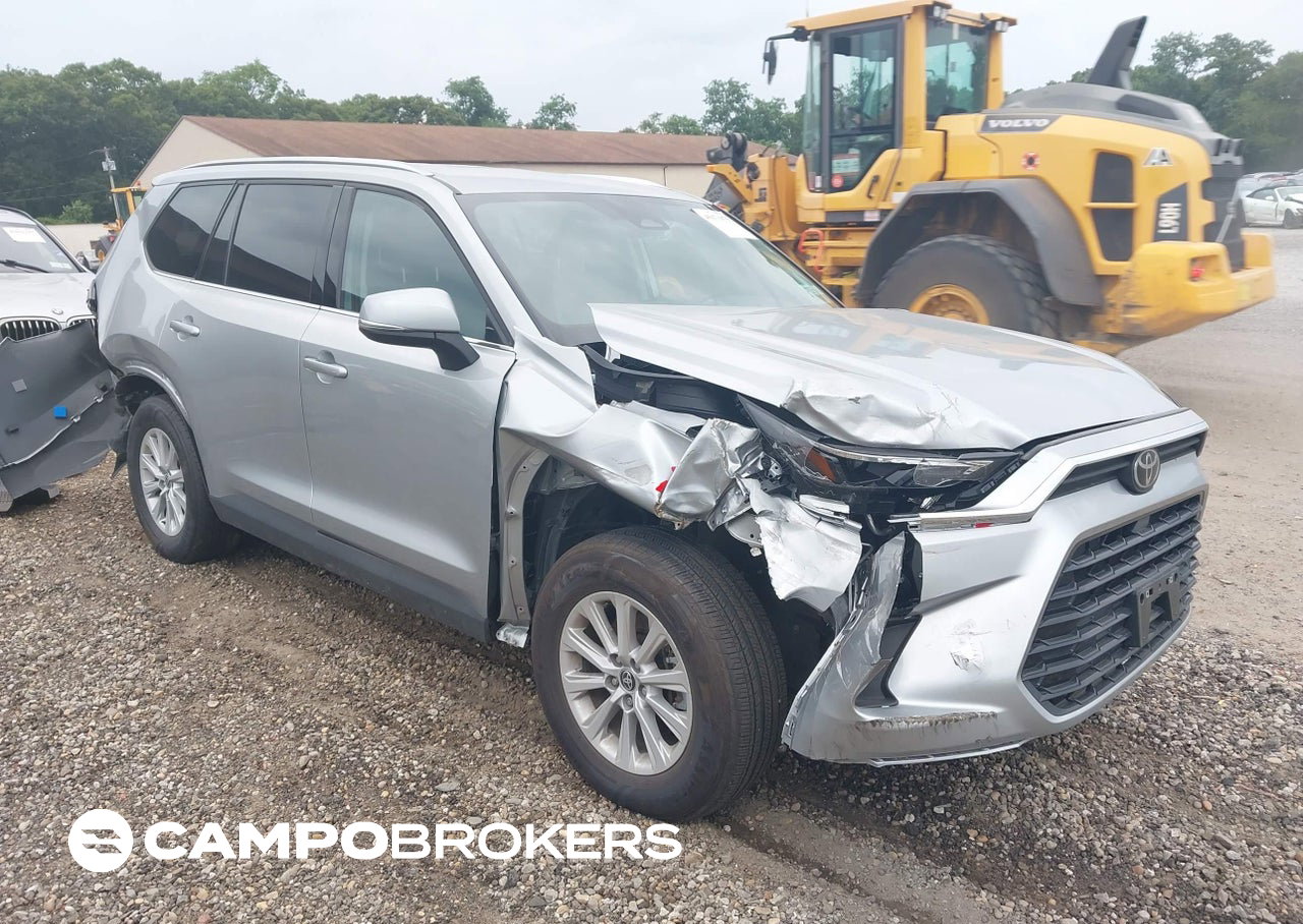 2026 Toyota Grand Highlander Xle, uszkodzenie: Front & Rear, Iaai lot 45671075