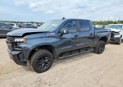 2021 Chevrolet Silverado K1500 Lt Trail Boss, daño Lateral, Copart lote 65810806