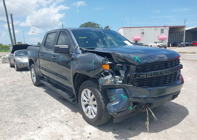 2020 Chevrolet Silverado 1500 2wd  Short Bed Custom, uszkodzenie: Przód, Iaai lot 45826469