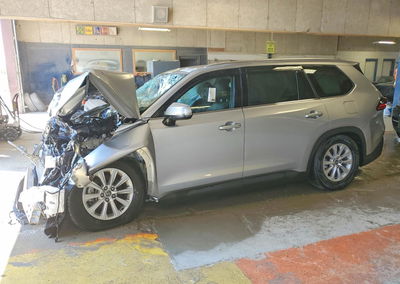 2025 Toyota Grand Highlander Xle, daño Frontal, Copart lote 67278576