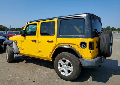 2020 Jeep Wrangler Unlimited Sport, daño Frontal, Copart lote 66147426, foto 2 de 13