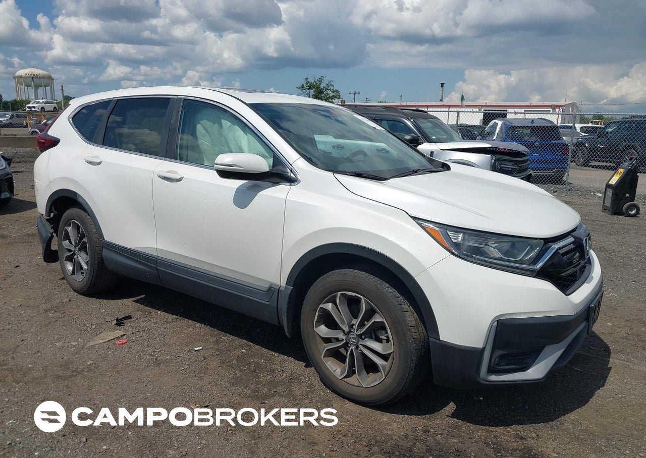 2021 Honda Cr-v Awd Ex-l, uszkodzenie: Przód, Iaai lot 45756657