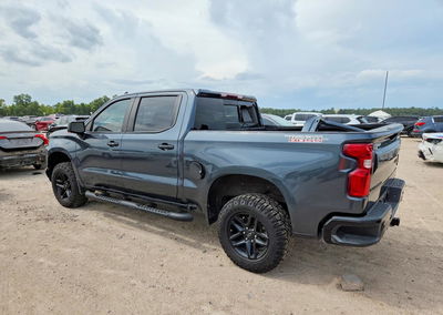 2021 Chevrolet Silverado K1500 Lt Trail Boss, daño Lateral, Copart lote 65810806, foto 2 de 6