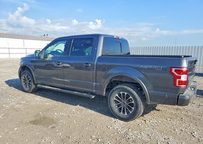 2020 Ford F150 Supercrew, daño Lateral, Copart lote 65757406, foto 2 de 6