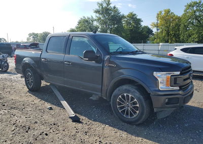 2020 Ford F150 Supercrew, daño Lateral, Copart lote 65757406, foto 4 de 6