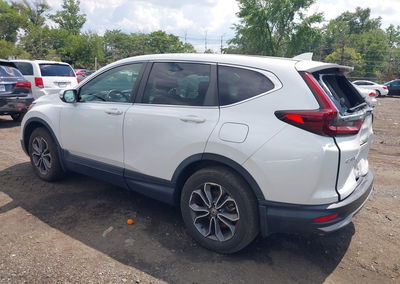 2021 Honda Cr-v Awd Ex-l, uszkodzenie: Przód, Iaai lot 45756657, zdjęcie 3 z 17
