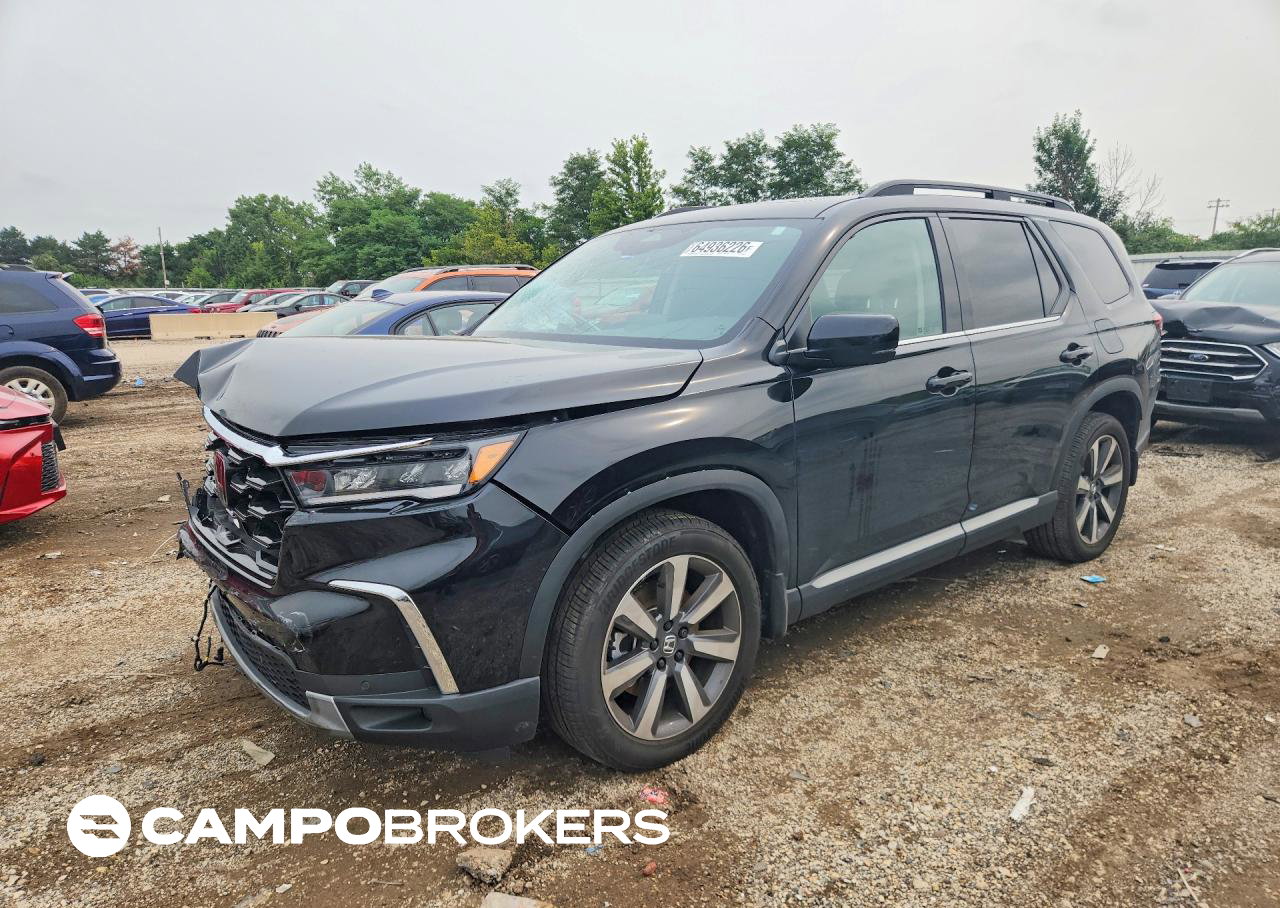 2025 Honda Pilot Touring, uszkodzenie: Przód, Copart lot 64936226