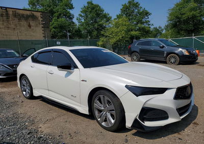 2021 Acura Tlx Technology, uszkodzenie: Wandalizm, Copart lot 63500146, zdjęcie 4 z 12