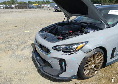2022 Kia Stinger Gt2, Front & Rear damage, Iaai lot 45776653, photo 6 of 18