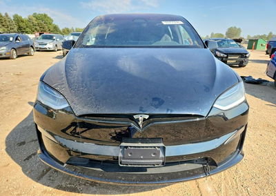 2022 Tesla Model X, daño Bajos, Copart lote 66450246, foto 5 de 6