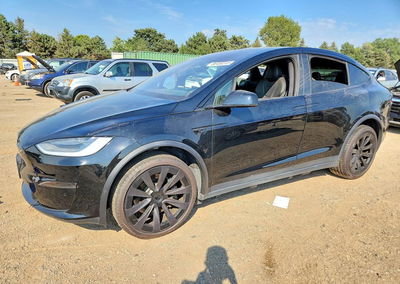 2022 Tesla Model X, daño Bajos, Copart lote 66450246