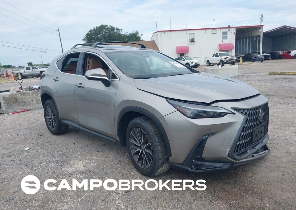 2023 Lexus Nx 350 Premium, Front & Rear damage, Iaai lot 45818360