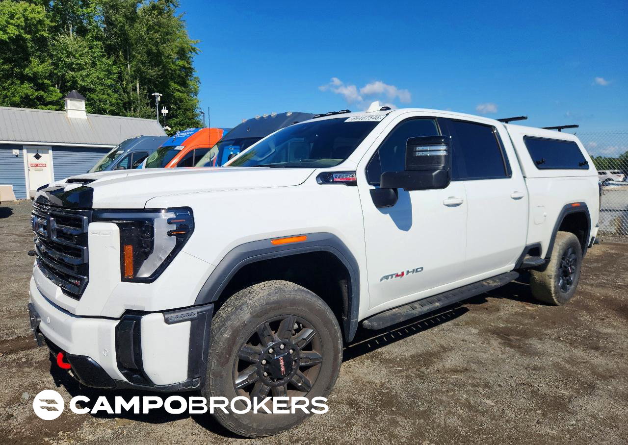 2024 Gmc Sierra K2500 At4, daño Frontal, Copart lote 66487546