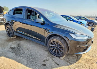 2022 Tesla Model X, daño Bajos, Copart lote 66450246, foto 4 de 6