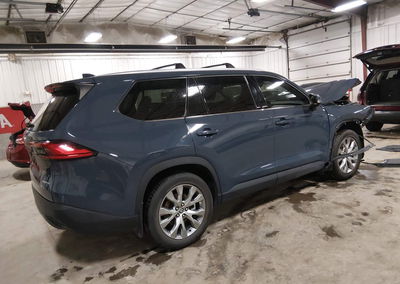 2024 Toyota Grand Highlander Hybrid Limited, Front End damage, Iaai lot 45193090, photo 4 of 6