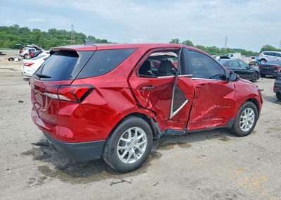 2023 Chevrolet Equinox Lt, daño Lateral, Copart lote 63876576, foto 3 de 15
