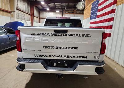 2022 Chevrolet Silverado Ltd K1500 Custom, daño Frontal, Copart lote 66840936, foto 6 de 12