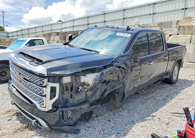 2020 Gmc Sierra K2500 Denali, daño Frontal, Copart lote 59799876