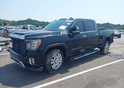 2021 Gmc Sierra 2500hd Denali, пошкодження: По всьому кузову, Iaai лот 45824672, фото 2 з 16