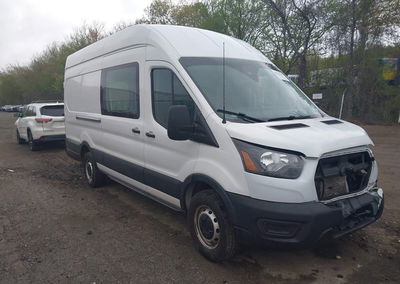 2021 Ford Transit-350 Cargo Van, Front End damage, Iaai lot 45053181