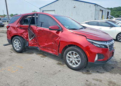 2023 Chevrolet Equinox Lt, daño Lateral, Copart lote 63876576, foto 4 de 15