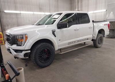 2022 Ford F-150 Xlt, пошкодження: Лівий бік, Iaai лот 44925131, фото 2 з 20