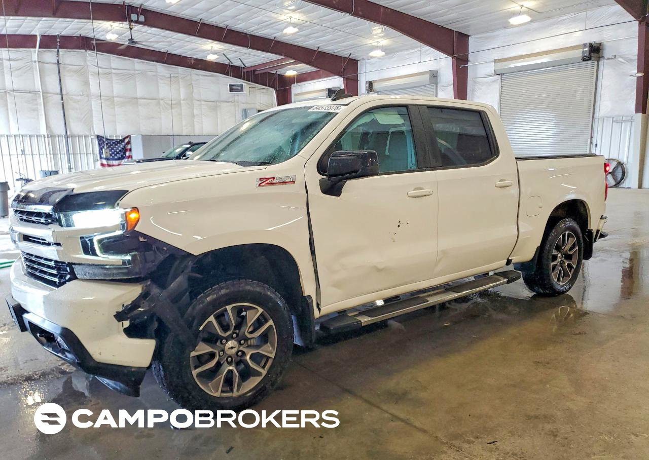 2019 Chevrolet Silverado K1500 Rst, uszkodzenie: Przód, Copart lot 64573976