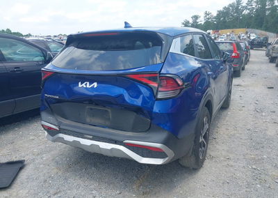 2024 Kia Sportage Ex, Rear damage, Iaai lot 45543388, photo 4 of 16