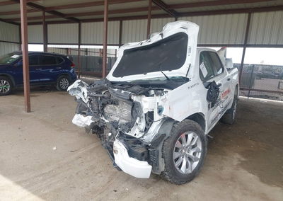 2022 Chevrolet Silverado 1500 2wd  Short Bed Custom, uszkodzenie: Przód, Iaai lot 45636475, zdjęcie 2 z 6