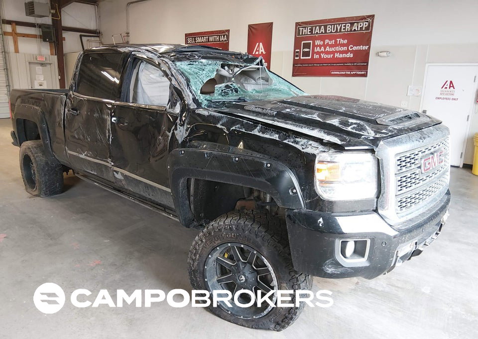 2019 Gmc Sierra 2500hd Denali, Rollover damage, Iaai lot 44895258
