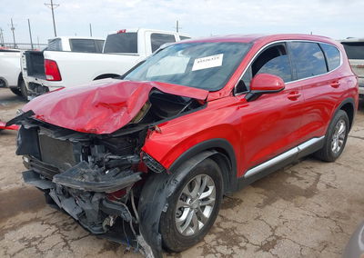 2020 Hyundai Santa Fe Sel/sel Plus, пошкодження: Передня частина, Iaai лот 45526325, фото 2 з 18