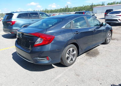 2020 Honda Civic Lx, daño Frontal, Iaai lote 45138228, foto 4 de 18