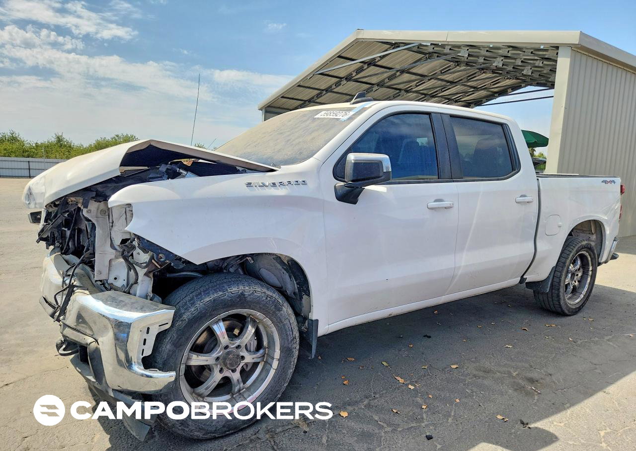 2019 Chevrolet Silverado K1500 Lt, uszkodzenie: Przód, Copart lot 59859276