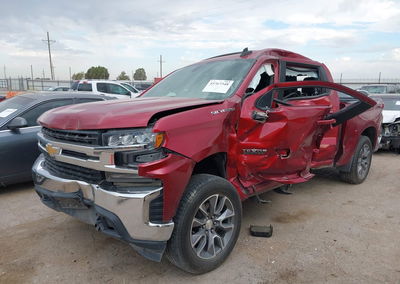 2019 Chevrolet Silverado 1500 Lt, daño Lateral izquierdo, Iaai lote 45767348, foto 2 de 6