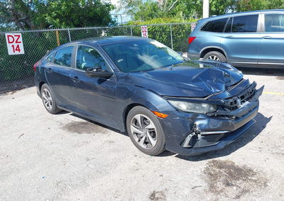 2020 Honda Civic Lx, daño Frontal, Iaai lote 45138228