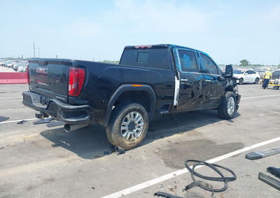 2021 Gmc Sierra 2500hd Denali, пошкодження: По всьому кузову, Iaai лот 45824672, фото 4 з 16